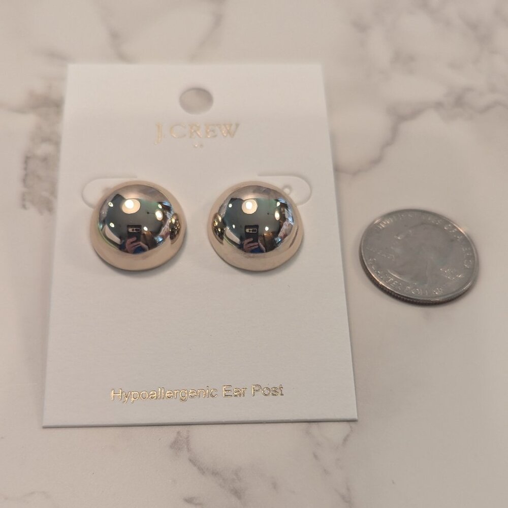 J.Crew Bauble Circle Stud Earrings - Picture 4 of 6
